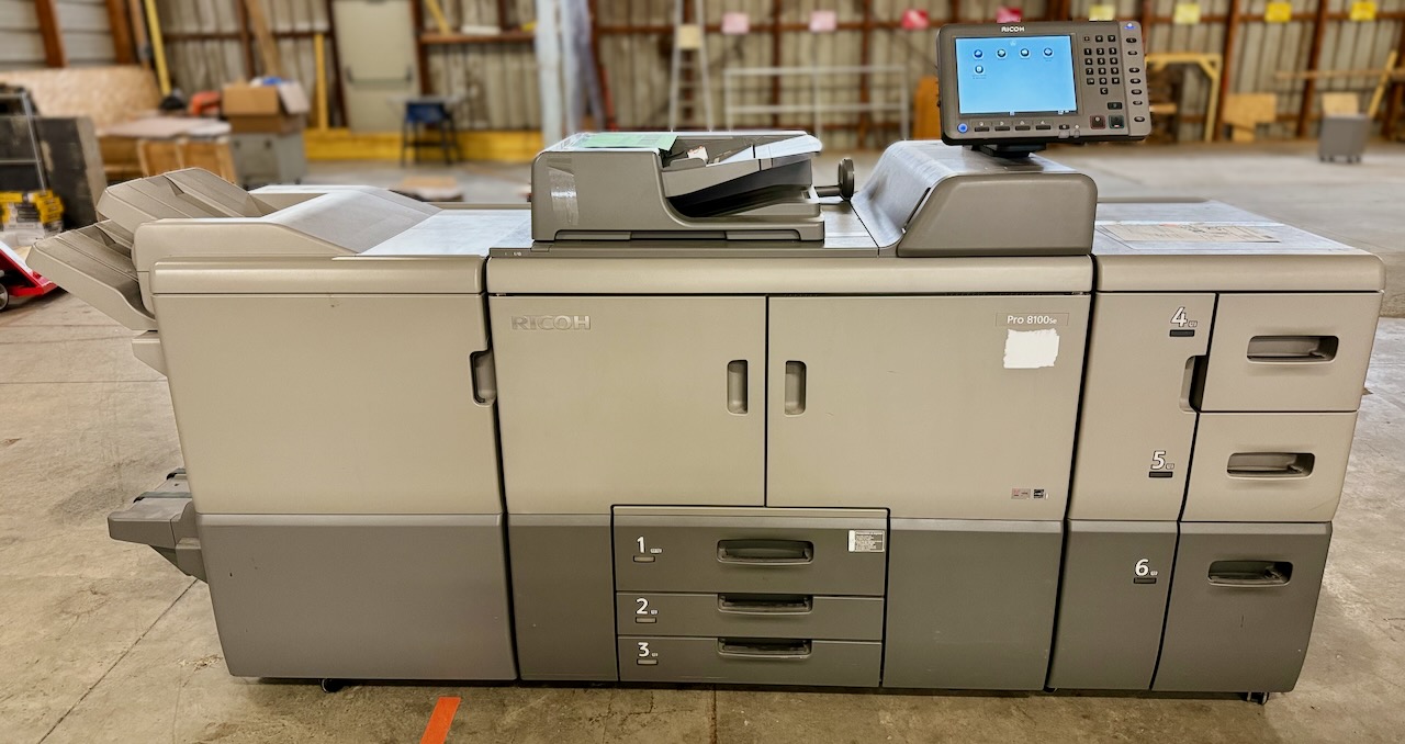 Used production printers from Europe