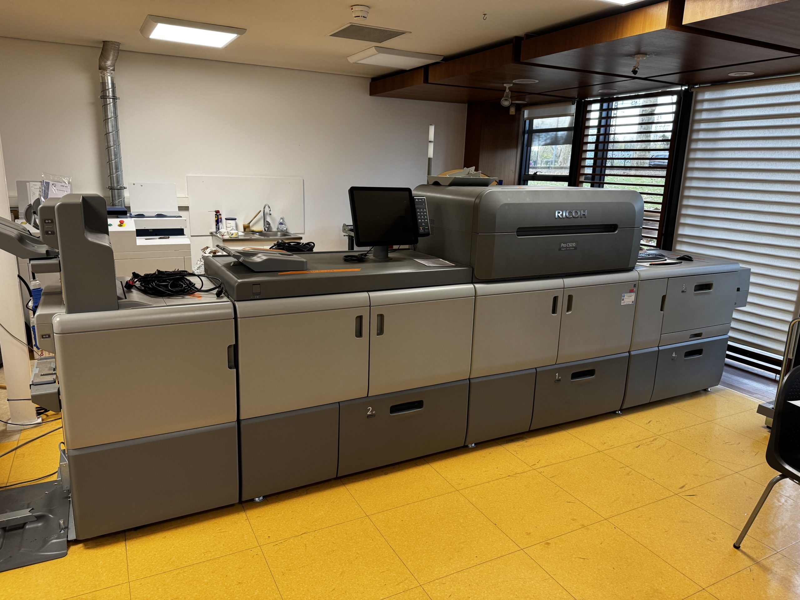 Ricoh Pro 7200S used production printer exporter