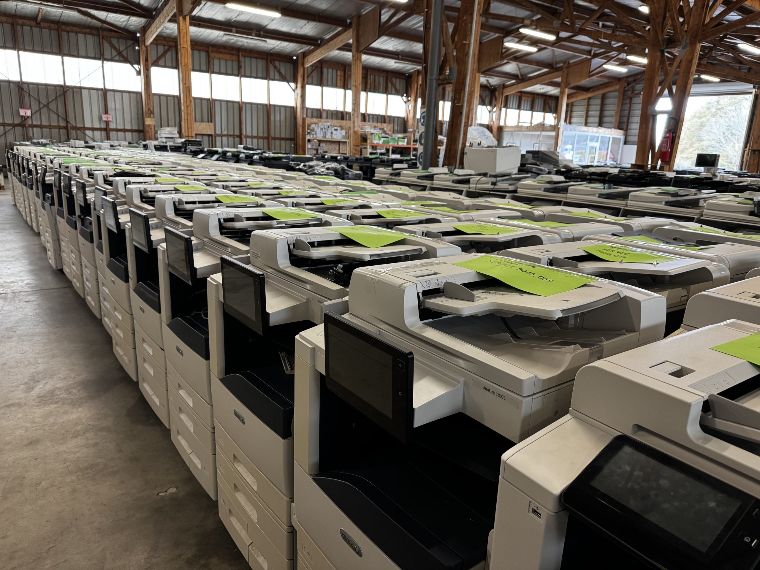 Xerox used copiers for export