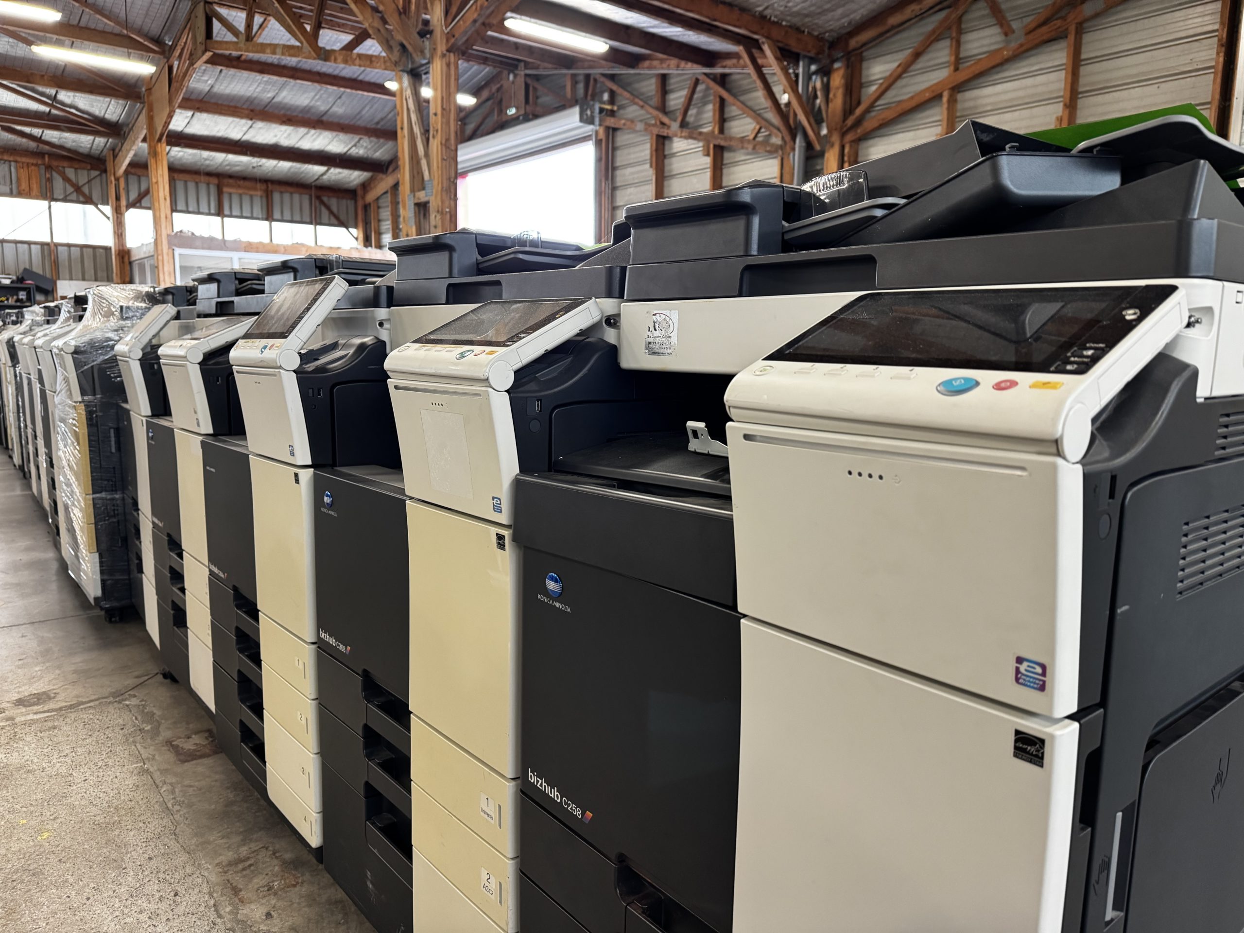 Konica-Minolta used copiers for export