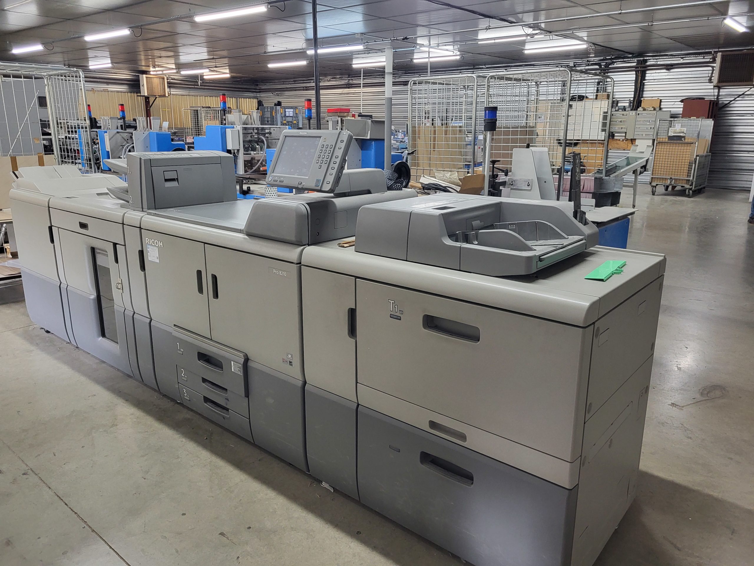 Used production printer Ricoh Pro 8210