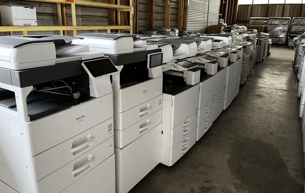 Ricoh used copiers and printers for export