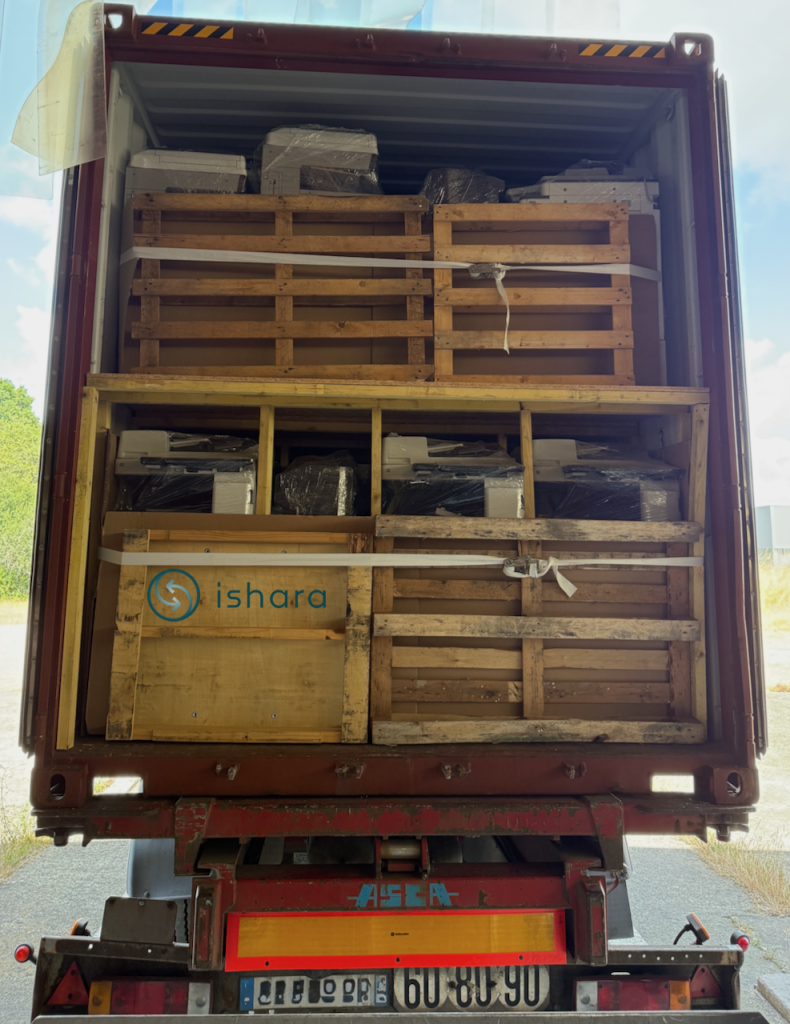 40 container full with used copiers exported to Egypt