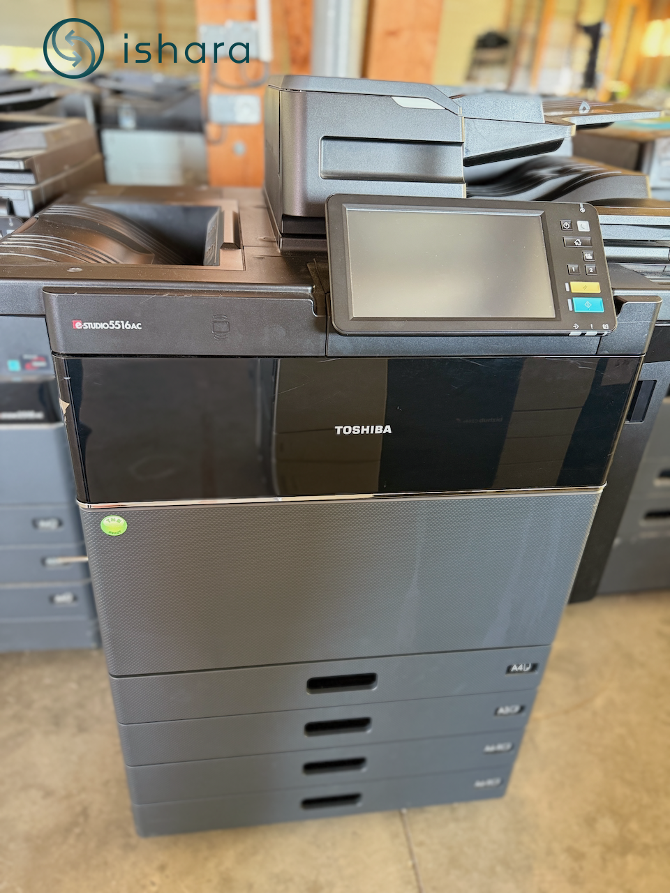 Toshiba e-Studio 5516AC used copier exporter Europe